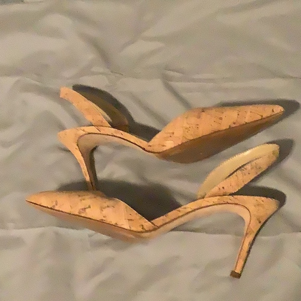 Ann Taylor Cork Heels - size 7